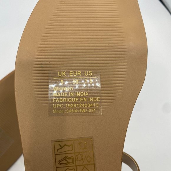 FIND. DIAGONAL WOMEN'S WEAVE MULE SANDALS - Picture 6 of 9